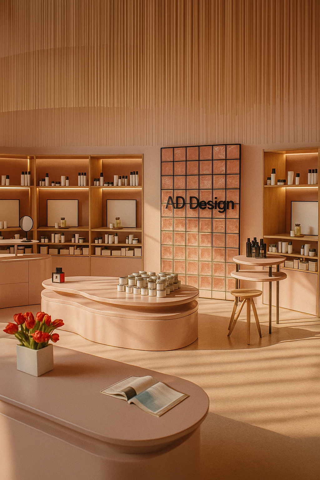 Retail, agencement de magasin